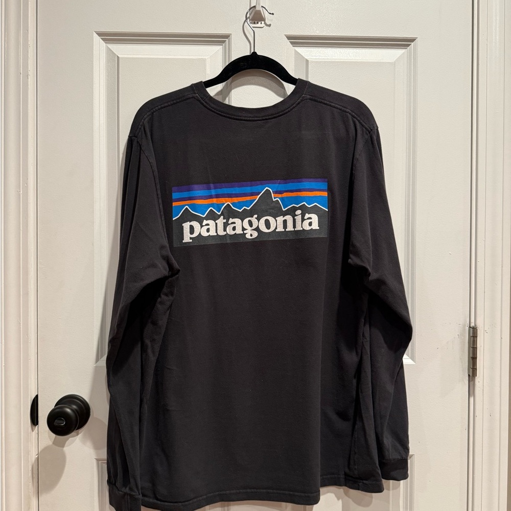 Patagonia Charcoal Crew Neck Tee